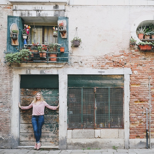 Photo of Jen in Venice, Italy